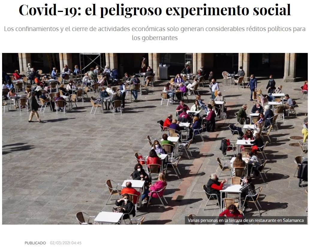 Covid Experimento Social